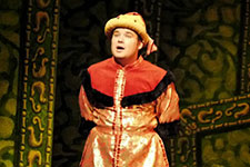 Russell as Hilarion in PRINCESS IDA